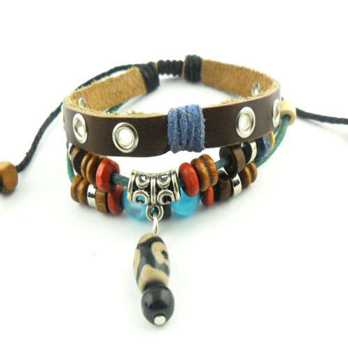 Hot Seller !!! -- European Fashion Genuine Leather Bracelet