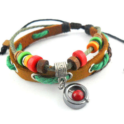 Hot Seller !!! -- European Fashion Genuine Leather Bracelet