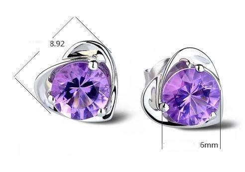 Fashion Jewelry  Beautiful  GOLD PLATED Earring With 30% Silver!