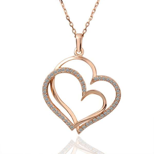 Fashion Jewelry Beautiful 18K ROSE GOLD PLATED Necklaces !
