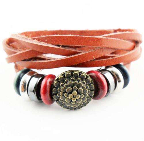 Hot Seller !!! -- European Fashion Genuine Leather Bracelet