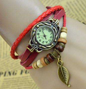 Hot Seller !!! -- European Fashion Genuine Leather Lady's Watch