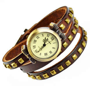 Hot Seller !!! -- European Fashion Genuine Leather Lady's Watch