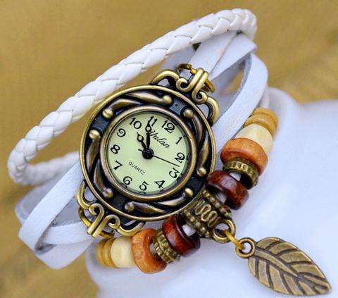 Hot Seller !!! -- European Fashion Genuine Leather Lady's Watch