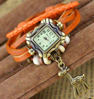 Hot Seller !!! -- European Fashion Genuine Leather Lady's Watch