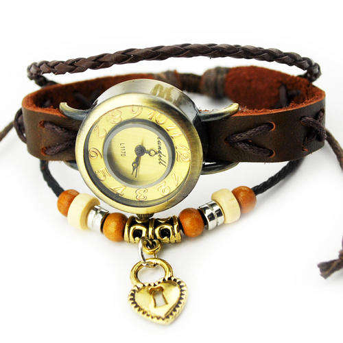 Hot Seller !!! -- European Fashion Genuine Leather Lady's Watch