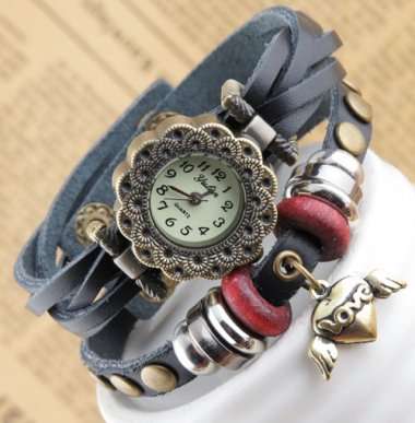 Hot Seller !!! -- European Fashion Genuine Leather Lady's Watch