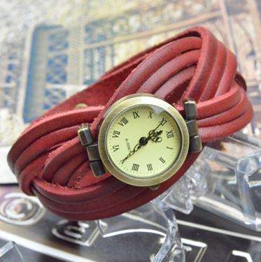 Hot Seller !!! -- European Fashion Genuine Leather Lady's Watch