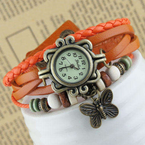 Hot Seller !!! -- European Fashion Genuine Leather Lady's Watch
