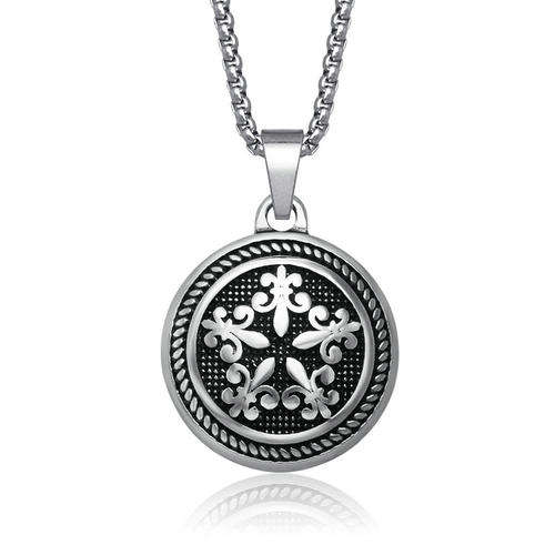 European Fashion Jewelry Stylish Retro Punk Gothic Stainless Steel Necklace