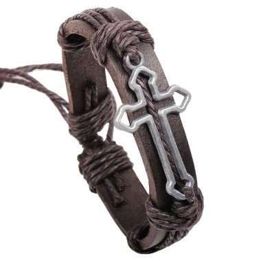 European Fashion Genuine Leather Bracelet B035