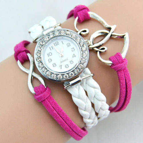 Fashion Infinity Bracelet Lady's Watches
