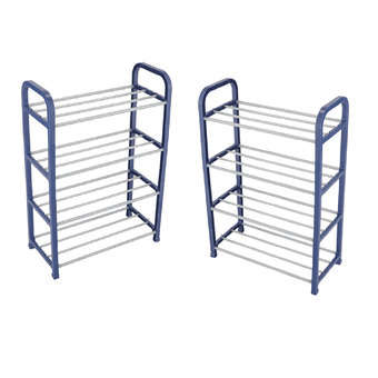 BLUE SHOE RACK*****