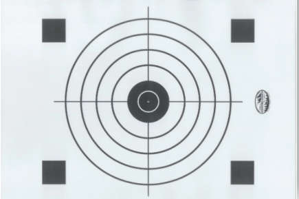 LARGE A3 SHOOTING TARGET (BID PER SHEET TO TAKE A PACK OF 100)
