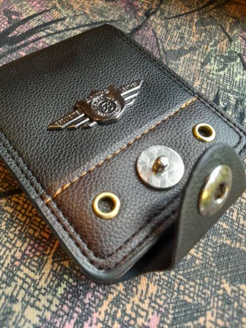 Mens leather wallet