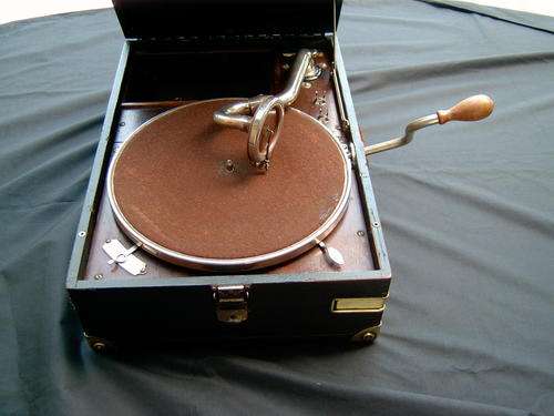 1925 His masters voice gramophone HMV RARE ORIGINAL SIDE WINDER