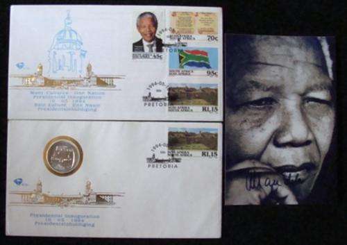 NELSON MANDELA INAUGURATION COMBO SET