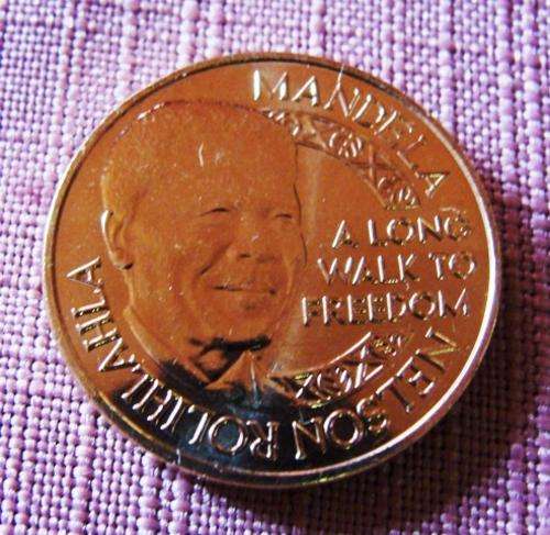 AN IMMACULATE NELSON MANDELA MEDAL - EXACT IMAGES