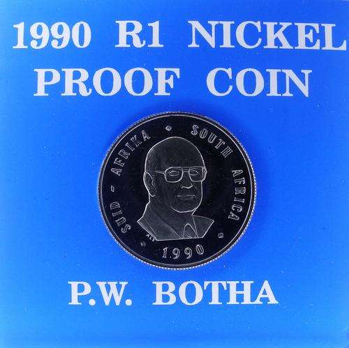 HIGH GRADE RSA PRESIDENT PW BOTHA BRILLIANT PROOF R1 PLUS INAUGURATION FDC