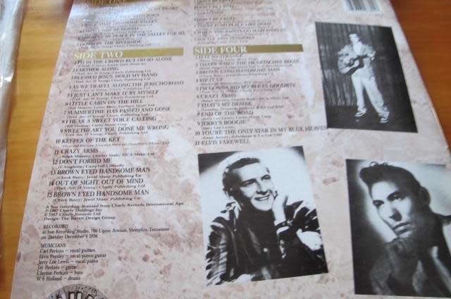 ELVIS PRESLEY - DOUBLE LP RECORD - COMPLETE MILLION DOLLAR SESSION