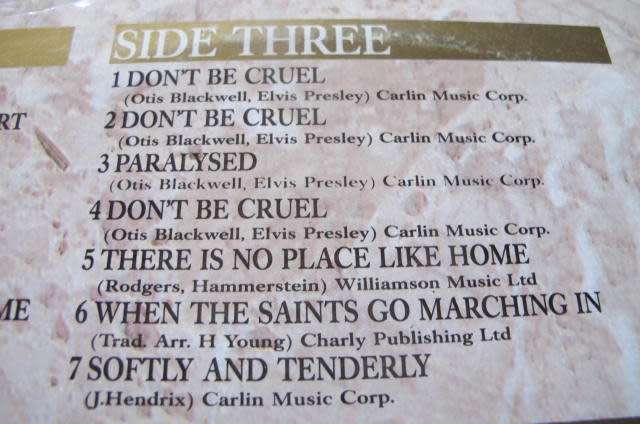 ELVIS PRESLEY - DOUBLE LP RECORD - COMPLETE MILLION DOLLAR SESSION