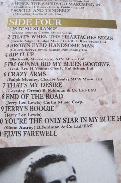 ELVIS PRESLEY - DOUBLE LP RECORD - COMPLETE MILLION DOLLAR SESSION