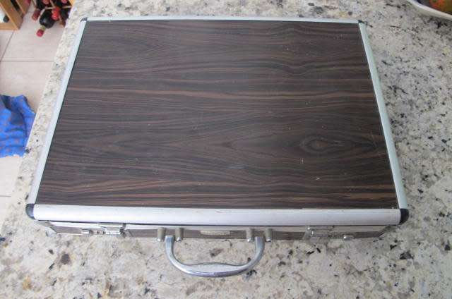 Solingen - cased knife set-6 steak knives and forks, Meat cleaver, 6 kitchen knives, bread knife,