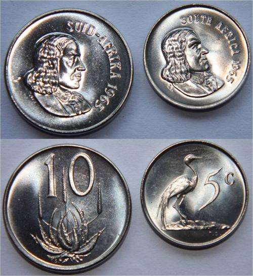 SA Decimal - 1965 15c (10c + 5c) PROOF!!!!!