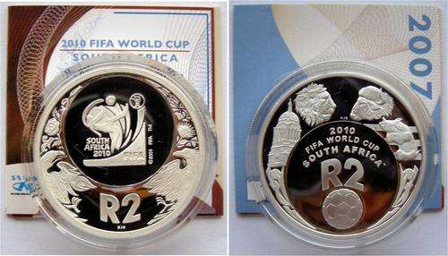 !!!! *** All 5 PROOF Silver  FIFA World Cup Crowns in one auction 2006-2010 *** !!!!