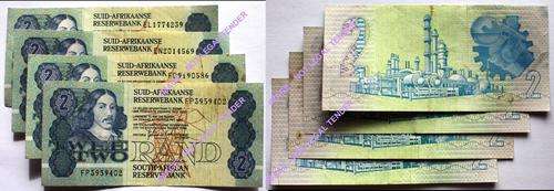 R2 - G de Kock- 3RD issue 1989 X 4 (all in one auction)