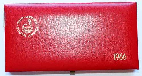 SA Decimal - 1966 Long Proof Red Box - no coins
