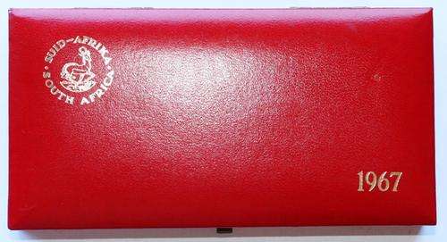 SA Decimal - 1967 Long Proof Red Box - no coins