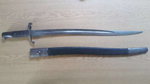 British - 1856/58 yataghan bayonet
