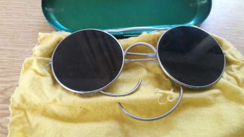 WWII issue Spectacles - MKII-PROTEX  A.B. 0658