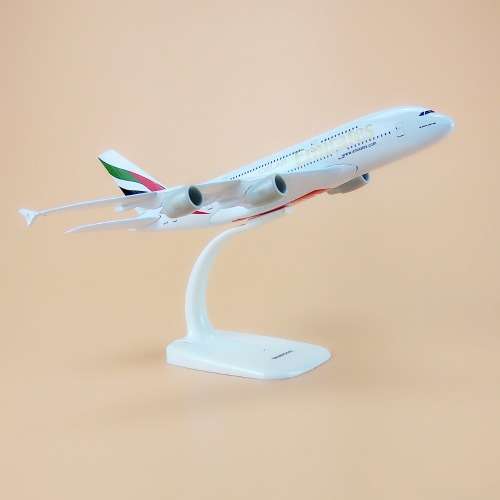Alloy Metal Air EMIRATES A380 Airlines Airplane Model United Arab Emirates Airbus 380 Airways Plane