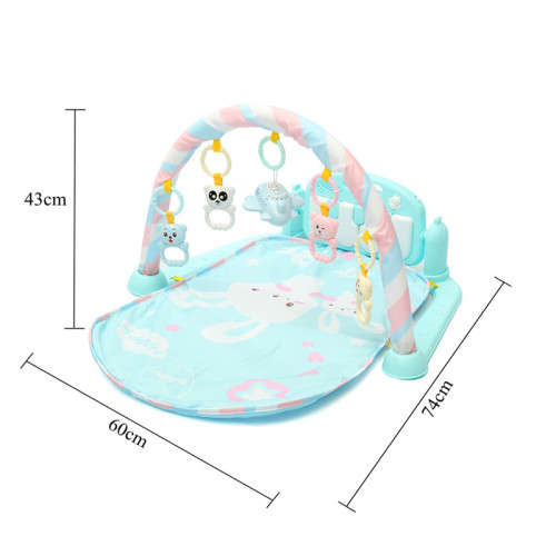 Musical Developing Gym Mat Baby Floor Rug Kids Children Fitness Rack Baby Toys Piano Music Blanket P