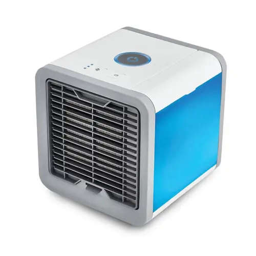 Portable Mini Air Cooler Air Arctic Personal Space Air Conditioner with Soothing LED Light Humidifie