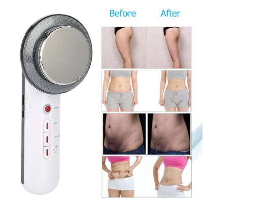 EMS Body Slimming Massager Ultrasound Cavitation Weight Loss Device White Infrared Fat Burner Therap