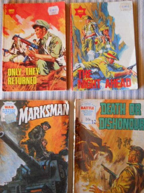 4 X "Comics":2 X Conflict Libraries No 223 & 234; War Picture Library & Battle Picture Library