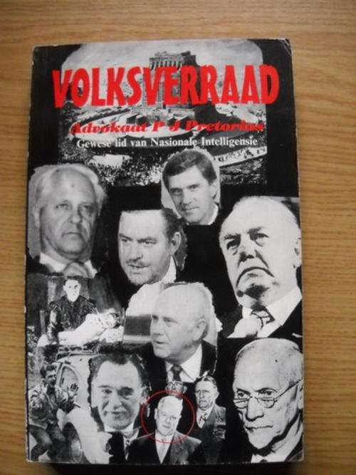 Volksverraad - Advokaat P J Pretorius (Gewese lid van Nasionale Intelligensie)