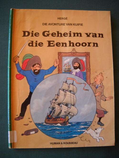 HERGE - Die Avonture van Kuifie  Die Geheim van die Eenhoorn