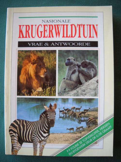 NASIONALE  KRUGERWILDTUIN  Vrae en antwoorde P. F. Fourie