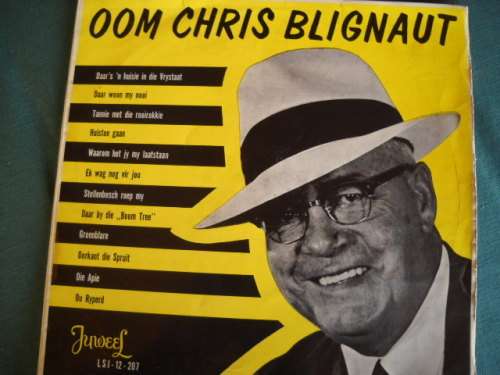 LANGSPEELPLAAT  Oom Chris Blignaut