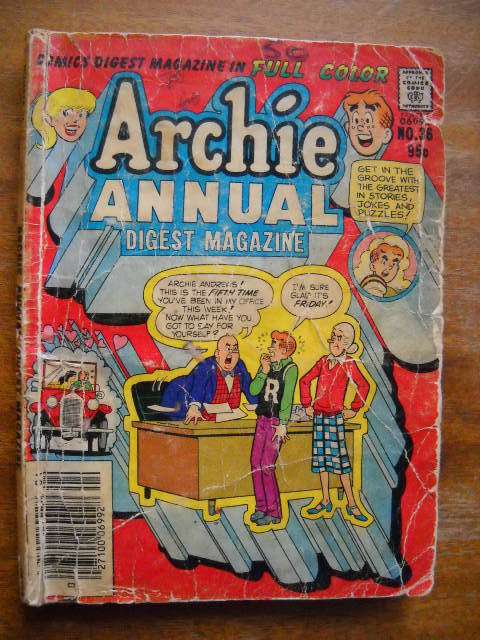 COMIC BOOKS: ARCHIE ANNUAL  Digest Magazine  No. 36