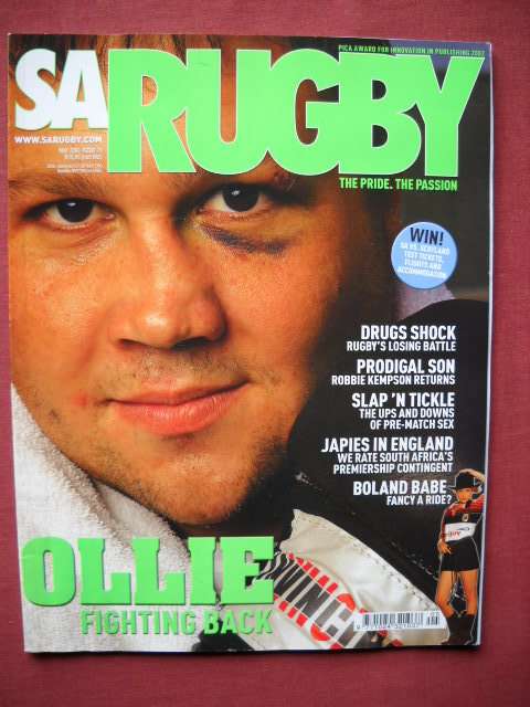 SA RUGBY MAGAZINE  MAY 2003  Issue 79