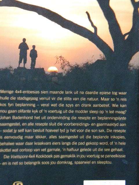 Voetspore Kookboek - Johan Badenhorst.