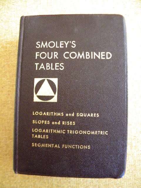 SMOLEY`S FOUR COMBINED TABLES  For Engineers, Architects and Students  by C.K. Smoley