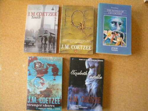 5 X PAPERBACKS  J. M. COETZEE