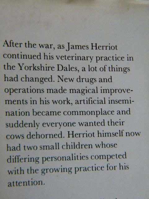 THE LORD GOD MADE THEM ALL  by James Herriot