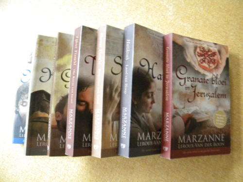 ISRAEL-REEKS  deur Marzanne Leroux van der Boon  (Historiese fiksie) 7 Boeke
